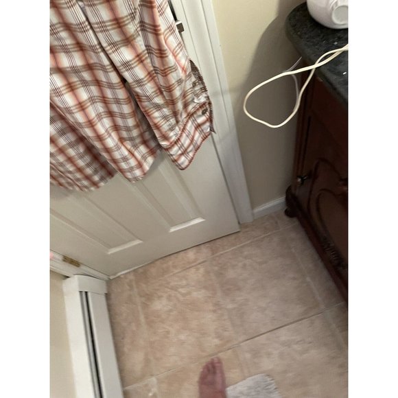 John Varvatos Men’s Long Sleeve XL Rust Red Plaid Button up Western Shirt - Picture 8 of 10